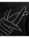 Broken Promises Barbed Black Wash Hooded Denim Jacket - Thumbnail image 6 of 6