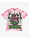 Broken Promises Barking Dead Pink Oversized Tie Dye T-Shirt - Thumbnail image 6 of 7