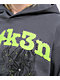 Broken Promises Beware Grey Rhinestone Hoodie - Thumbnail image 5 of 7