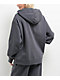 Broken Promises Beware Grey Rhinestone Hoodie - Thumbnail image 2 of 7