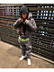 Broken Promises Beware Rhinestone Grey Sweatpants - Thumbnail image 8 of 8