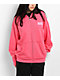 Broken Promises Bougie Rhinestone Pink Zip Hoodie - Thumbnail image 6 of 8