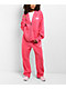 Broken Promises Bougie Rhinestone Pink Zip Hoodie - Thumbnail image 7 of 8