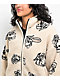 Broken Promises Brain Fog Natural Fleece Jacket - Thumbnail image 3 of 3