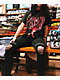 Broken Promises Brain Power Splatter Black T-Shirt