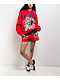 Broken Promises Breakthrough Red Rhinestone Hoodie - Thumbnail image 6 of 7