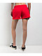Broken Promises Breakthrough Red Rhinestone Sweat Shorts  - Thumbnail image 2 of 7