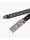 Broken Promises Broken Rhinestone Black Belt - Thumbnail image 2 of 2