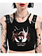Broken Promises Buckle K9 Black Crop Tank Top - Thumbnail image 3 of 6
