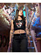 Broken Promises Buckle K9 Black Crop Tank Top - Thumbnail image 6 of 6