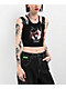 Broken Promises Buckle K9 Black Crop Tank Top - Thumbnail image 1 of 6