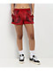 Broken Promises Chaotic Harmony Red Sweat Shorts - Thumbnail image 1 of 3
