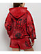 Broken Promises Chaotic Harmony Red Zip Hoodie - Thumbnail image 2 of 4