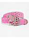 Broken Promises Charmed Studded Pink Pony Hair Belt - Thumbnail image 1 of 2
