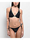 Broken Promises Chrome Web Black Underwire Bikini Top - Thumbnail image 4 of 5