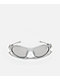 Broken Promises Chromebone Silver Sunglasses - Thumbnail image 2 of 2