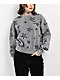 Broken Promises Chuck Grey Crop Crewneck Sweatshirt - Thumbnail image 1 of 3