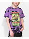 Broken Promises Control Me Camiseta Tie-Dye morada y negra
