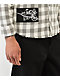 Broken Promises Corn Snake Grey Distressed Flannel Shirt
