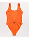 Broken Promises Could Be Different Orange One Piece Swimsuit