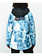 Broken Promises Could Be Different White & Teal Tie Dye Snowboard Jacket