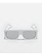 Broken Promises Cyber White Sunglasses - Thumbnail image 2 of 3