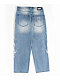 Broken Promises CyberSig Blue Wash Baggy Jeans - Thumbnail image 8 of 8