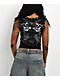 Broken Promises Cybercore Black Crop Tank Top - Thumbnail image 2 of 5