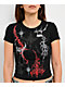 Broken Promises Cybermega Black Crop T-Shirt - Thumbnail image 3 of 3