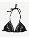 Broken Promises Cybersigilism Black Triangle Bikini Top - Thumbnail image 6 of 6
