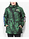 Broken Promises Dark Rider Men's Green & Black Tie Dye 10K Snowboard Jacket - Thumbnail image 2 of 9