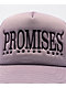 Broken Promises Deadly Sins Lavender Trucker Hat - Thumbnail image 3 of 3
