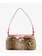 Broken Promises Deerly Beloved Brown Faux Fir Shoulder Bag - Thumbnail image 1 of 2