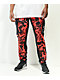 Broken Promises Demon Red & Black Camo Cargo Sweatpants - Thumbnail image 1 of 5