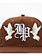 Broken Promises Doves Brown Snapback Hat - Thumbnail image 3 of 3