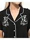 Broken Promises Duplicity Black Crop Short Sleeve Shirt - Thumbnail image 3 of 3
