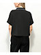 Broken Promises Duplicity Black Crop Short Sleeve Shirt - Thumbnail image 2 of 3
