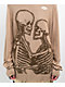 Broken Promises Embrace Distressed Brown Sweater - Thumbnail image 3 of 6