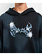 Broken Promises Embrace The Chaos Black Wash Hoodie - Thumbnail image 3 of 4