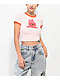 Broken Promises Emo Girl Pink Crop T-Shirt - Thumbnail image 1 of 4