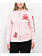 Broken Promises Emo Girl Pink Zip Hoodie - Thumbnail image 1 of 5