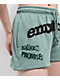 Broken Promises Emotional Embrace Green Sweat Shorts - Thumbnail image 7 of 7