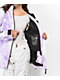 Broken Promises Emotional Wreck Purple & White Tie Dye Snowboard Jacket 