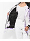 Broken Promises Emotional Wreck Purple & White Tie Dye Snowboard Jacket - Thumbnail image 7 of 9