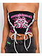 Broken Promises Emotionality Black Lace Up Tube Top - Thumbnail image 3 of 3