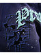 Broken Promises Endless Rhinestone Blue Wash Shorts - Thumbnail image 4 of 7