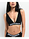 Broken Promises Enemy Black Lounge Bralette - Thumbnail image 2 of 5