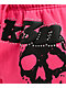 Broken Promises Faceless Pink Rhinestone Sweat Shorts - Thumbnail image 5 of 10