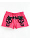 Broken Promises Faceless Pink Rhinestone Sweat Shorts - Thumbnail image 7 of 10