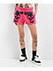 Broken Promises Faceless Pink Rhinestone Sweat Shorts - Thumbnail image 1 of 10